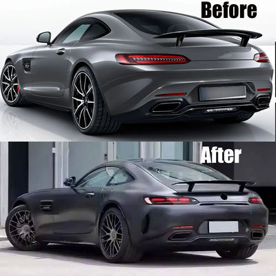 Feu Arrière LED Mercedes AMG GT 2019-2023 - vue de trois-quarts - Becquet Voiture