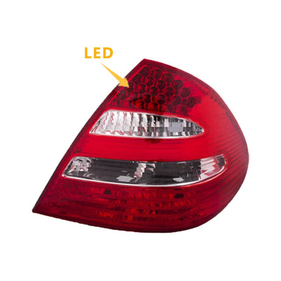 Feu Arrière LED Mercedes Classe E W211 E200 E280 2002-2006 - détail du montage - Becquet Voiture