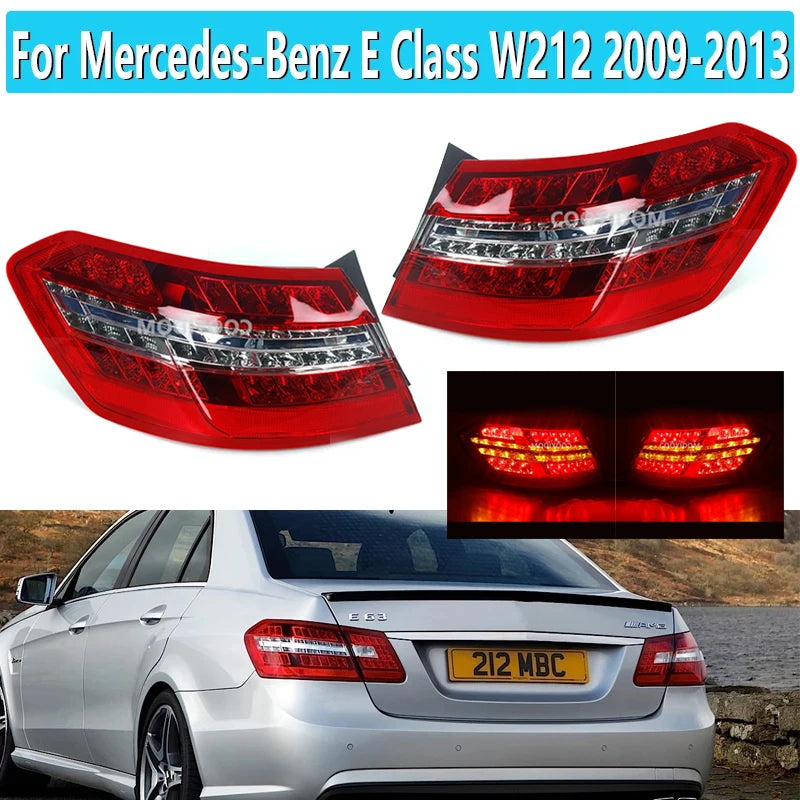 Feu Arrière LED Mercedes Classe E W212 Berline 2009-2013 - vue de face - Becquet Voiture