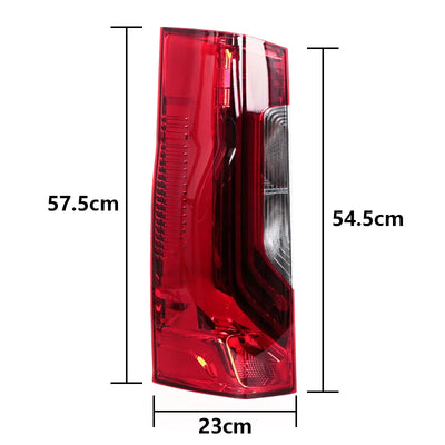 Feu Arrière LED Mercedes Sprinter 1500 2500 2019-2021 Stop - installé sur véhicule - Becquet Voiture