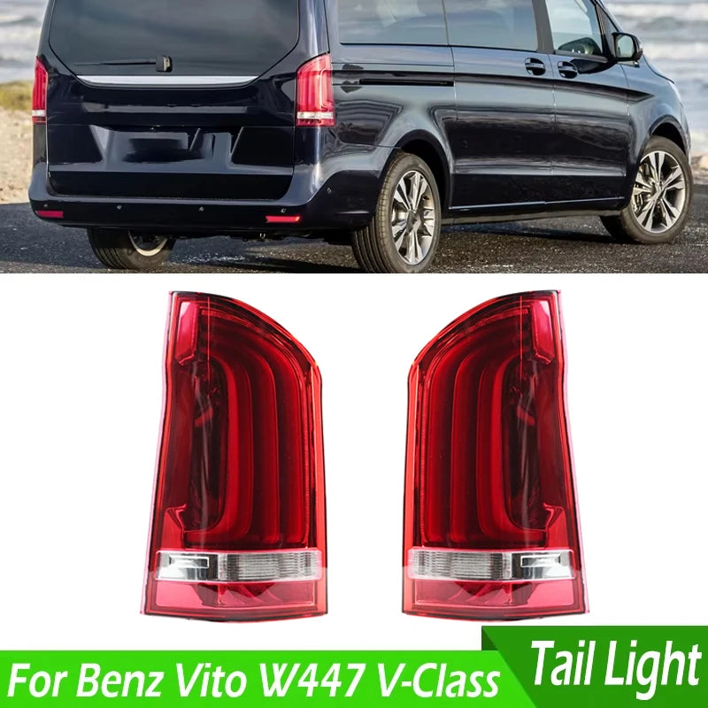 Feu Arrière LED Mercedes Vito Classe V W447 V220D V250 2014-2020 - vue de face - Becquet Voiture