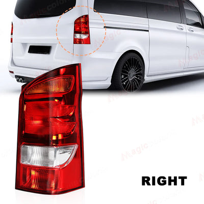 Feu Arrière Mercedes Vito Classe V W447 4 Fonctions 2015-2022 - détail du montage - Becquet Voiture