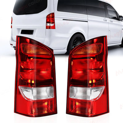 Feu Arrière Mercedes Vito Classe V W447 4 Fonctions 2015-2022 - vue de face - Becquet Voiture