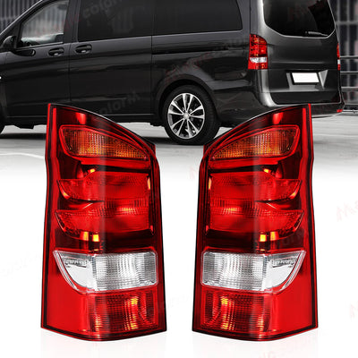 Feu Arrière Mercedes Vito Classe V W447 4 Fonctions 2015-2022 - vue de profil - Becquet Voiture