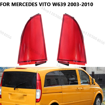 Feu Arrière Mercedes Vito W639 2003-2010 Stop Avertissement - vue de face - Becquet Voiture
