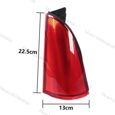 Feu Arrière Mercedes Vito W639 2003-2010 Stop Avertissement - vue de profil - Becquet Voiture