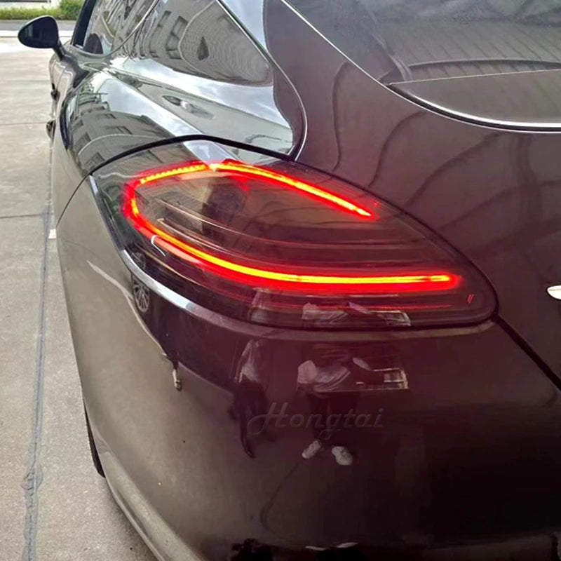Porsche Panamera 970 GTS Rear Light Dynamic Turn Signal - three-quarter view - Becquet Voiture