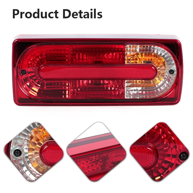 Feu de Freinage Mercedes Classe G W463 2002-2018 OEM - vue de trois-quarts - Becquet Voiture