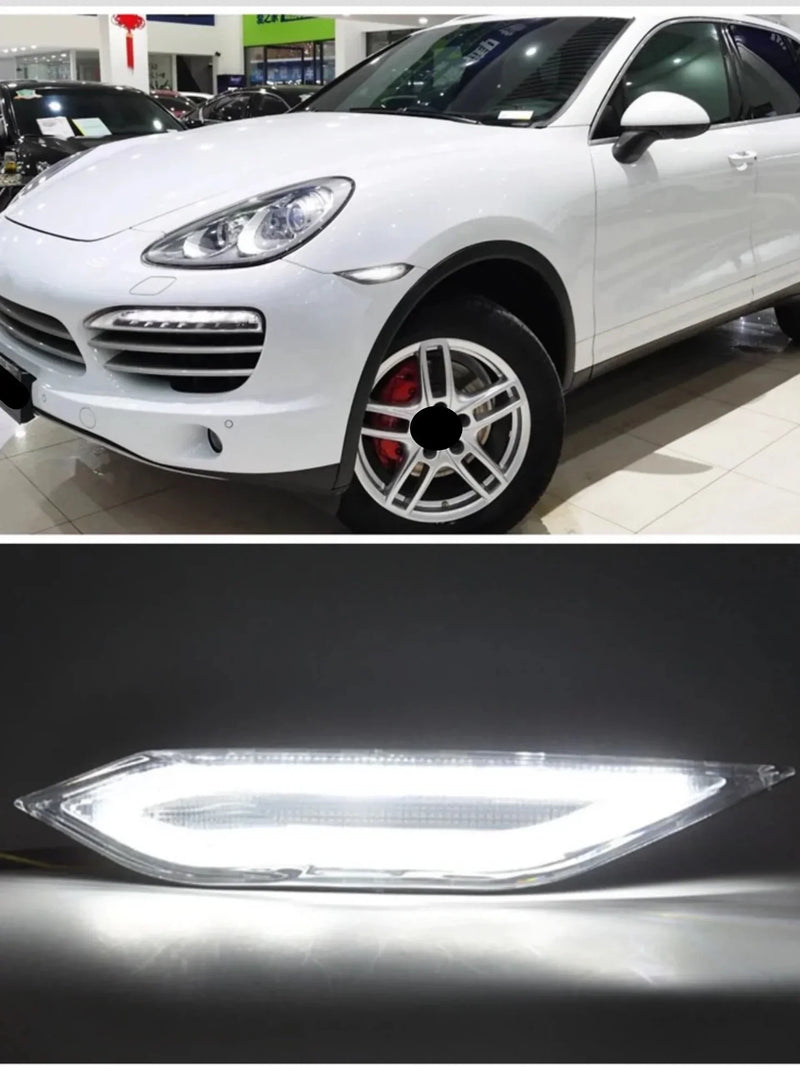 Feu de Garde-Boue LED Porsche Cayenne 2011-2014 - vue de trois-quarts - Becquet Voiture