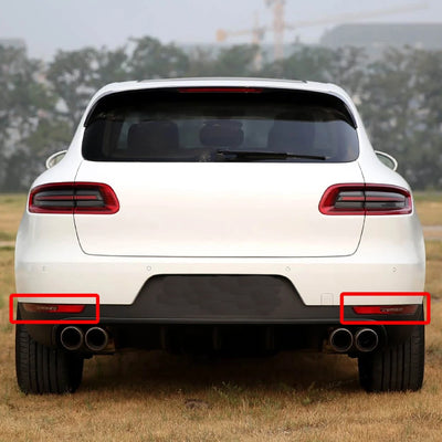 Feu de Recul Réflecteur de Pare-Chocs Porsche Macan 2014-2020 - packshot studio - Becquet Voiture