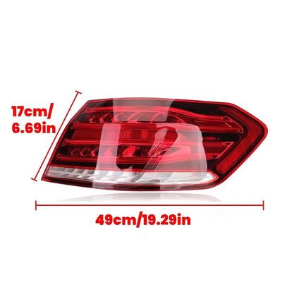 Feu Droit LED Mercedes Classe E W212 2013-2015 - installé sur véhicule - Becquet Voiture