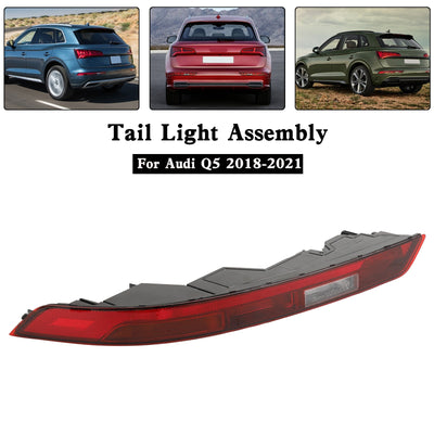 Feu Frein Arrière Gauche Audi Q5 2018-2021 Pare-Chocs 80A945069 - détail du montage - Becquet Voiture