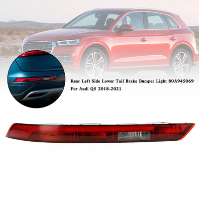 Feu Frein Arrière Gauche Audi Q5 2018-2021 Pare-Chocs 80A945069 - installé sur véhicule - Becquet Voiture