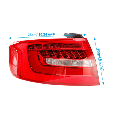 Feu LED Extérieur Gauche Audi A4 B8.5 2013-2016 - vue arrière - Becquet Voiture