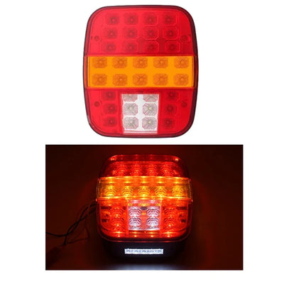 Feu LED Multifonction Plaque Immatriculation 12V 24V Remorque - détail du montage - Becquet Voiture