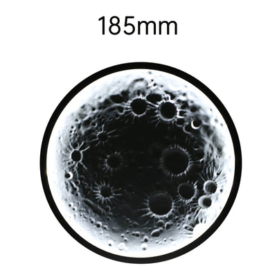 Feu Lunette Arrière Décoratif LED Lune 305mm Voiture - installé sur véhicule - Becquet Voiture