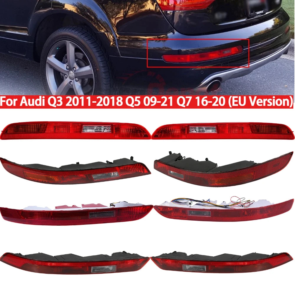 Feu Pare-Choc Arrière LED Audi Q3 Q5 Q7 EU - vue de face - Becquet Voiture