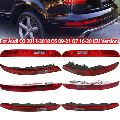 Feu Pare-Choc Arrière LED Audi Q3 Q5 Q7 EU - vue de face - Becquet Voiture