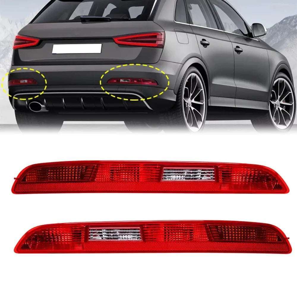 Feu Pare-Chocs Arriere Audi Q3 2011-2015 4 Ampoules - vue de face - Becquet Voiture