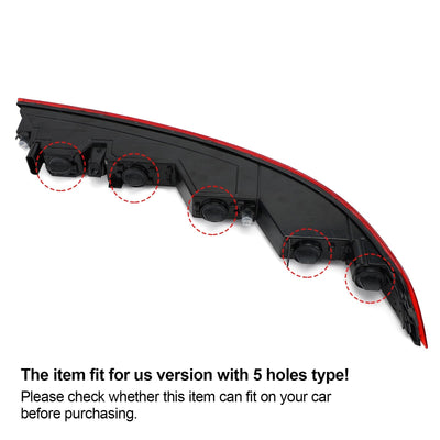 Feu Stop Arrière Inférieur Pare-chocs Audi Q5 US 2018-2021 - vue arrière - Becquet Voiture