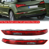 Feu Stop Arrière Inférieur Pare-chocs Audi Q5 US 2018-2021 - vue de trois-quarts - Becquet Voiture