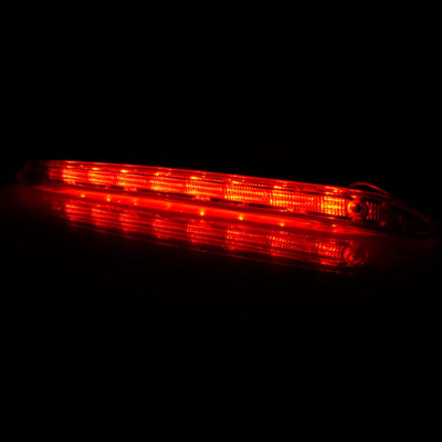 Feu Stop Arrière LED Haut Niveau Lentille Rouge Seat Leon 5F 2011-2016 - installé sur véhicule - Becquet Voiture