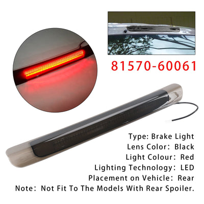 Feu Stop Arrière LED Noir 3e Toyota Land Cruiser LX470 - vue de profil - Becquet Voiture