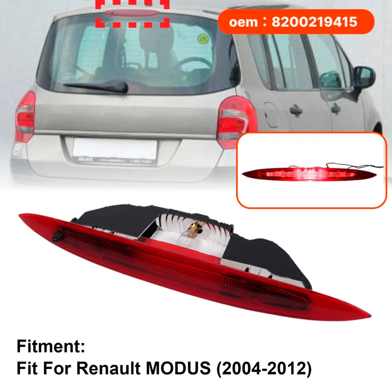Feu Stop Arrière LED Renault Modus 2004-2012 8200219415 - vue de trois-quarts - Becquet Voiture