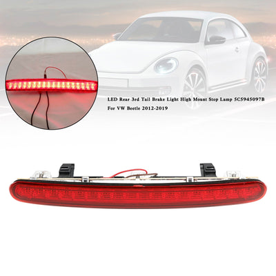 Feu Stop Arrière LED VW Coccinelle 2012-2019 Montage Haut 5C5945097B - vue arrière - Becquet Voiture