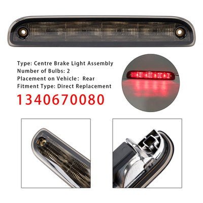 Feu Stop Arrière Noir 1340670080 Peugeot Boxer 2006-2024 - vue de profil - Becquet Voiture
