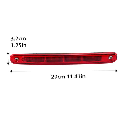 Feu Stop Arrière Rouge Haut Niveau LED Citroën C1 Peugeot - vue de profil 2 - Becquet Voiture