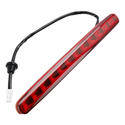 Feu Stop Arrière Surélevé pour FIAT 500 Cabriolet 2009-2018 Rouge - vue arrière 2 - Becquet Voiture
