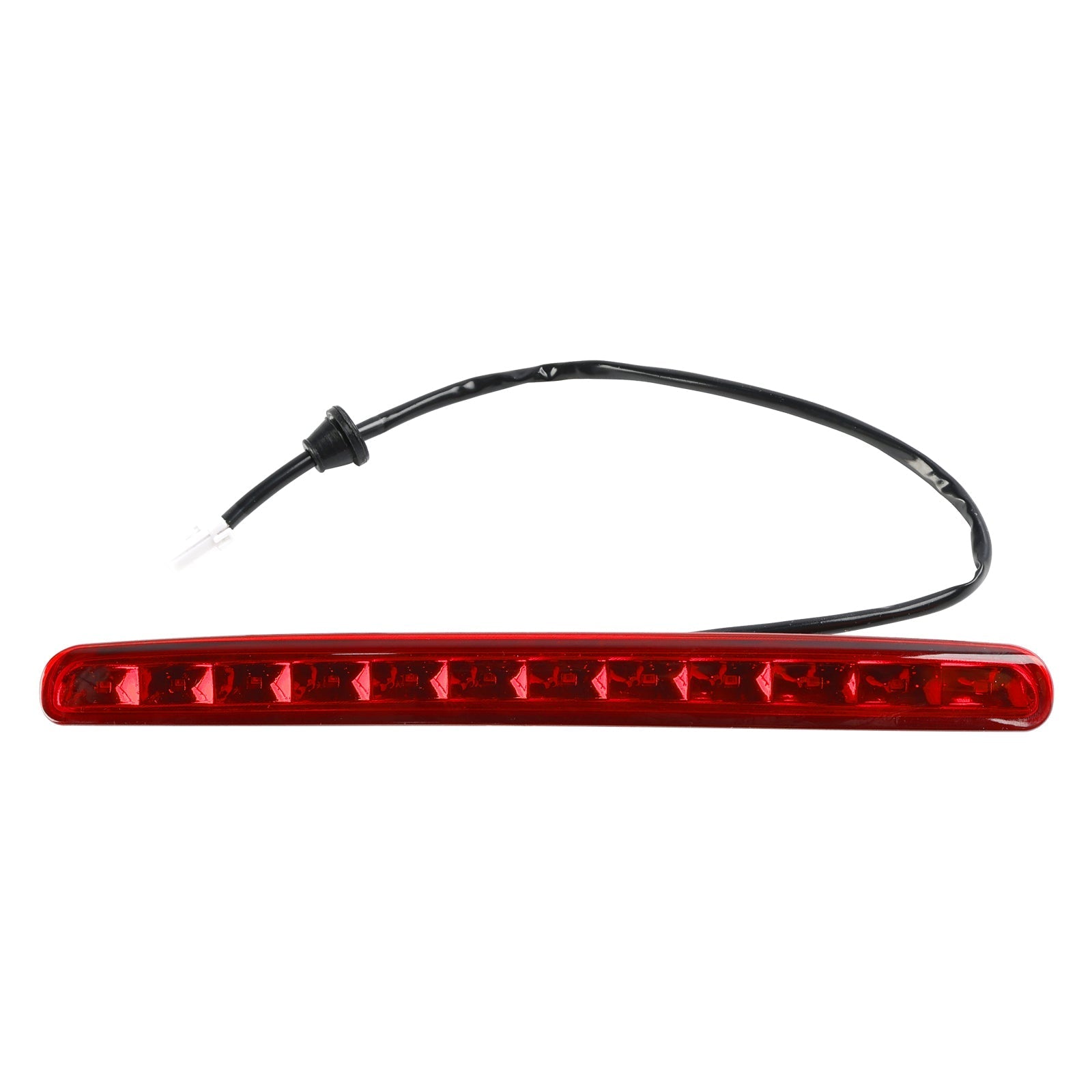 Feu Stop Arrière Surélevé pour FIAT 500 Cabriolet 2009-2018 Rouge - vue de face - Becquet Voiture