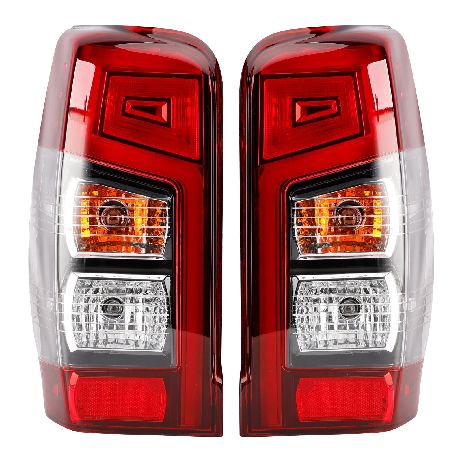 Feu Stop LED H11 Rouge Mitsubishi L200 Triton 2019-2023 - vue de face - Becquet Voiture