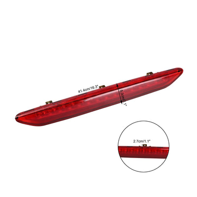 Feu Stop LED Haut Niveau VW Polo 9N 2002-2010 Rouge - vue de dessus - Becquet Voiture