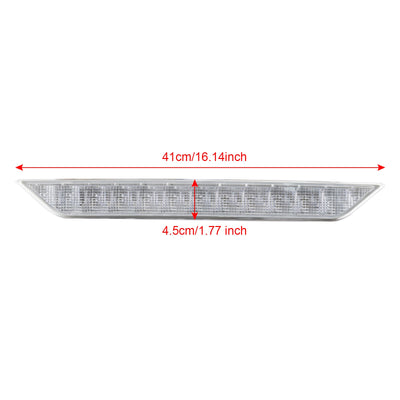 Feu Stop LED Nissan X-TRAIL T31 2008-2013 Blanc - vue de trois-quarts - Becquet Voiture