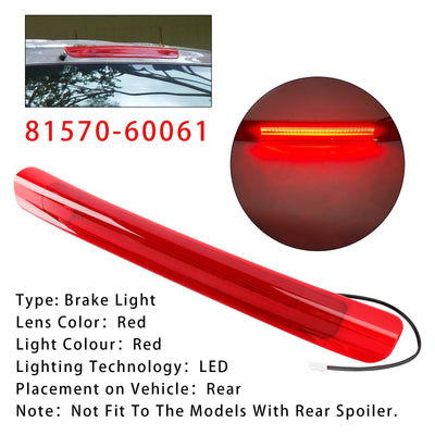 Feu Stop LED Rouge Toyota Land Cruiser LX470 1998-2007 - vue de profil - Becquet Voiture