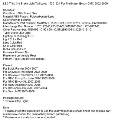 Feu Stop LED Trailblazer Envoy GMC 2002-2009 15201921 - vue de profil 2 - Becquet Voiture