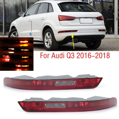 Feu Stop Pare-Chocs Arriere Audi Q3 2016-2018 - vue de face - Becquet Voiture