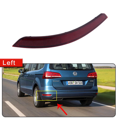 Feux Antibrouillard Arrière Réflecteur VW Sharan 2011-2016 - vue rapprochée - Becquet Voiture
