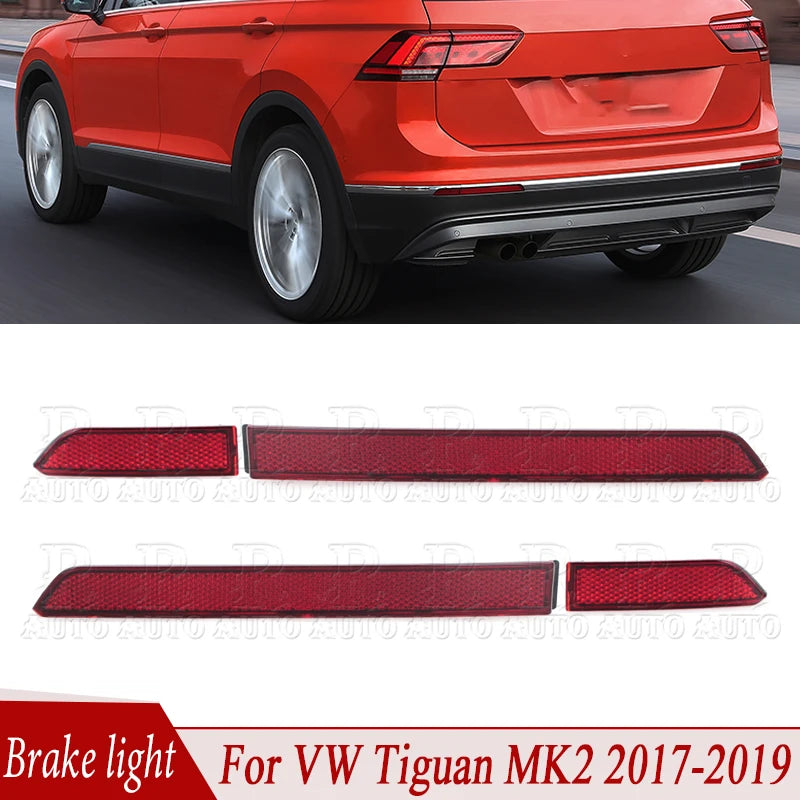 Feux Antibrouillard Arrière Réflecteur VW Tiguan 2017-2020 - vue de face - Becquet Voiture