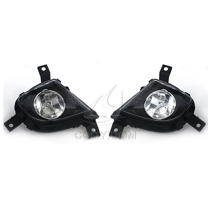 Fog Lights BMW E90 E91 328i 335i 2009-2011 - top view - Becquet Voiture