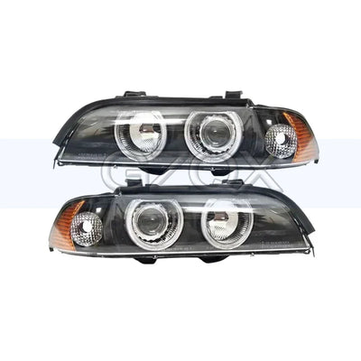 Feux Antibrouillard BMW Série 5 E39 1997-2003 - détail du montage - Becquet Voiture