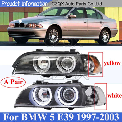 Feux Antibrouillard BMW Série 5 E39 1997-2003 - vue de face - Becquet Voiture