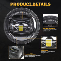 LED-Nebelscheinwerfer Chevy Tahoe Pontiac Grand Prix - Dreiviertelansicht - Becquet Voiture
