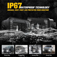 Feux Antibrouillard LED DRL Ford F-150 2015-2020 - installé sur véhicule - Becquet Voiture