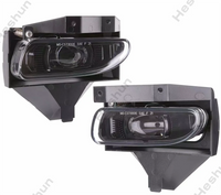 Feux Antibrouillard LED Ford Mustang GT SN95 1999-2004 - détail du montage - Becquet Voiture