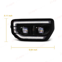Feux Antibrouillard LED Ford Ranger T9 Tremor (2023-2024) DRL - installé sur véhicule - Becquet Voiture