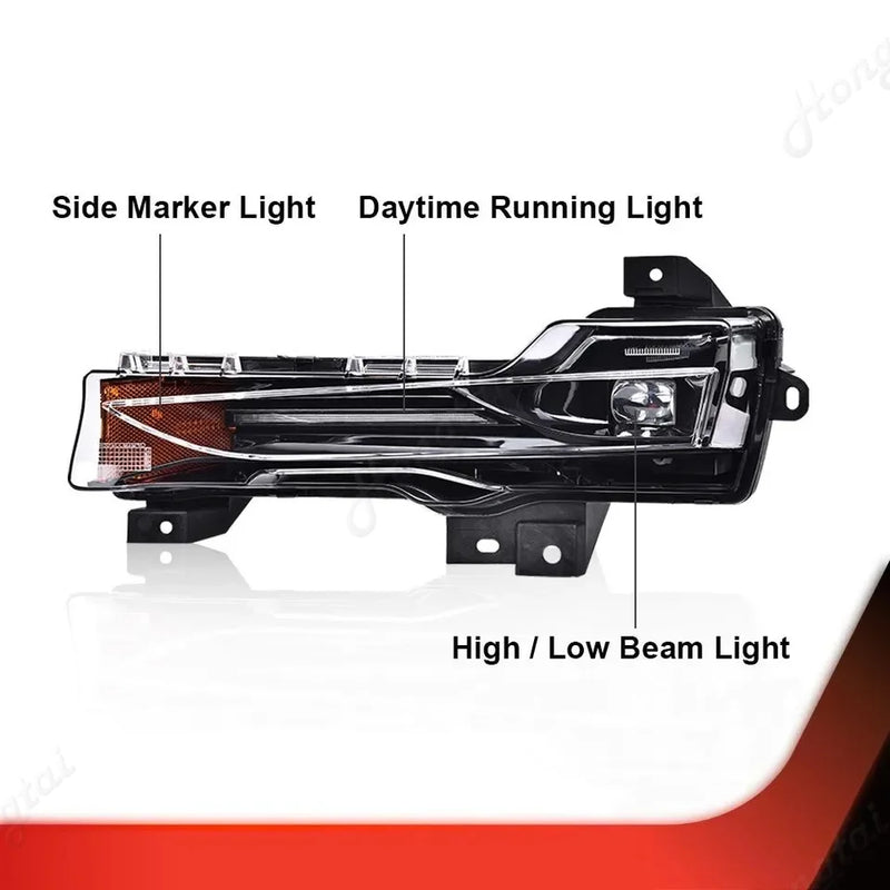 LED-Nebelscheinwerfer Tesla Model 3 Model Y 2017-2023 - Studio-Packshot - Becquet Voiture