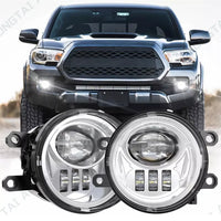 Feux Antibrouillard LED Toyota Tacoma 4Runner Tundra - vue rapprochée - Becquet Voiture